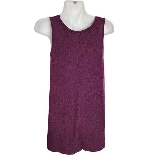 Old Navy Womens Tank Top Small Purple Swing Soft Tunic Sleeveless Rayon Stretch - Picture 2 of 8